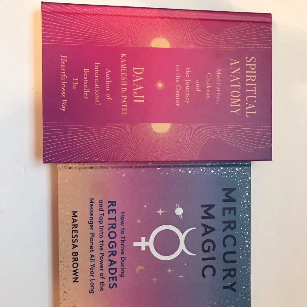 Spiritual Anatomy Mercury magic bundle set hard cover Books
